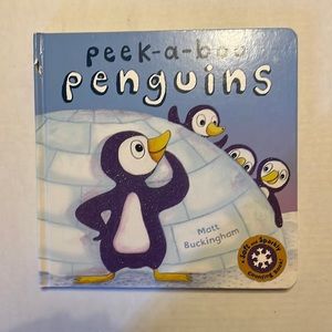 Peek-a-boo penguins book